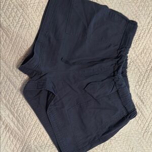 Navy Blue Casual Shorts
